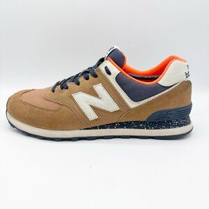 New Balance 574v2 Hi-Viz Pack 'Brown Sugar' Mens Sz 12 ML574HVB Classic Casual